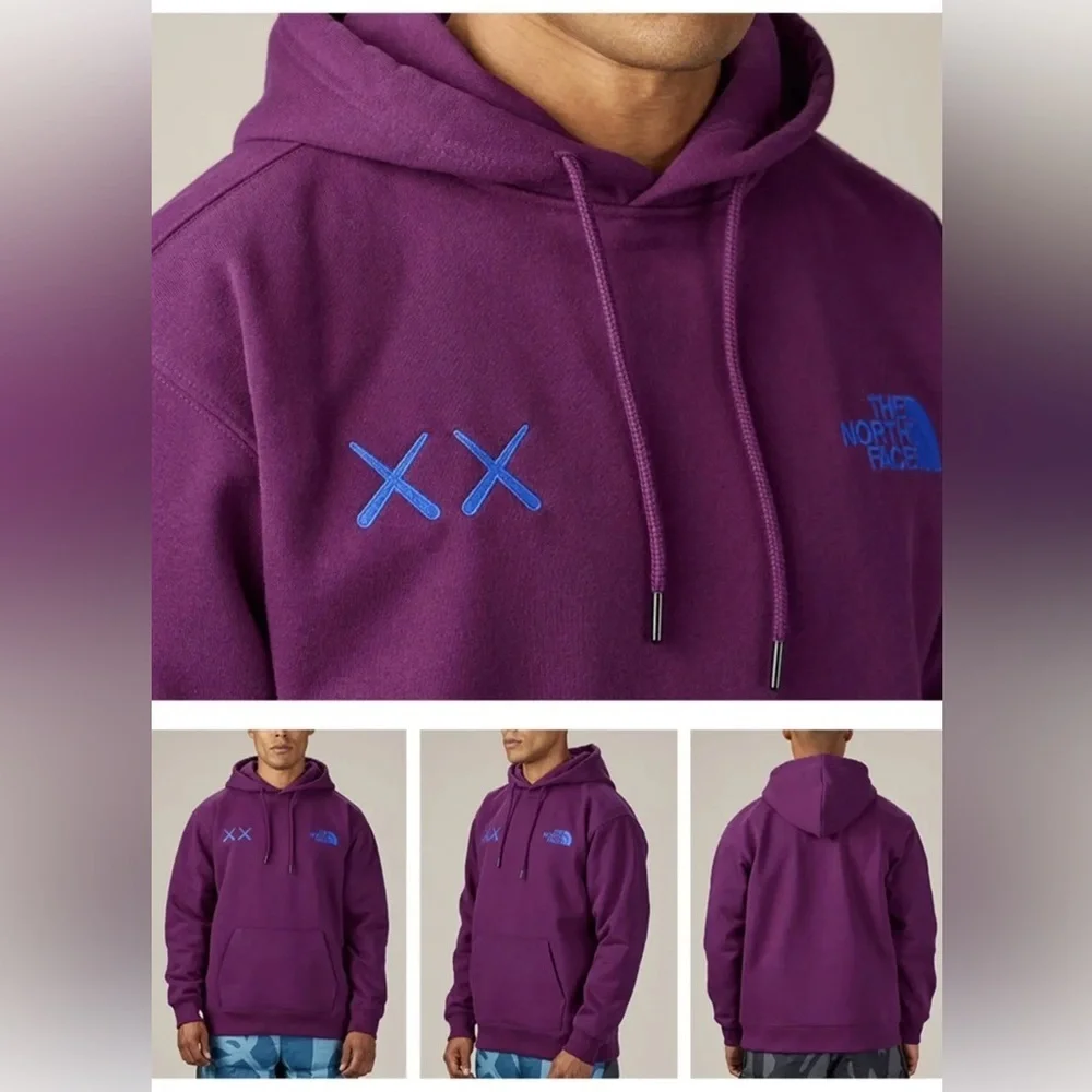 The North Face authentic kaws